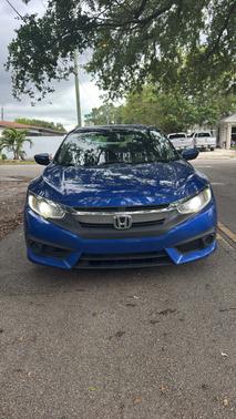 Blue 2017 Honda Civic LX