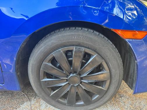 Blue 2017 Honda Civic LX