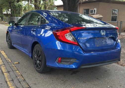 Blue 2017 Honda Civic LX
