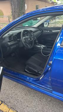 Blue 2017 Honda Civic LX
