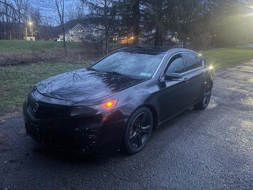Black 2012 Acura TL Technology