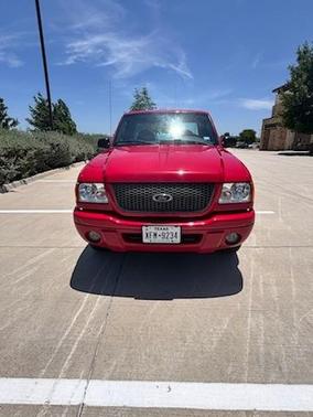 Red 2001 Ford Ranger Edge