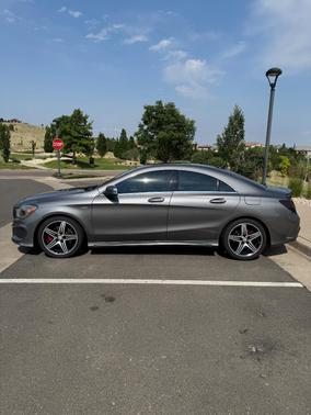 Gray 2015 Mercedes-Benz CLA-Class CLA 250