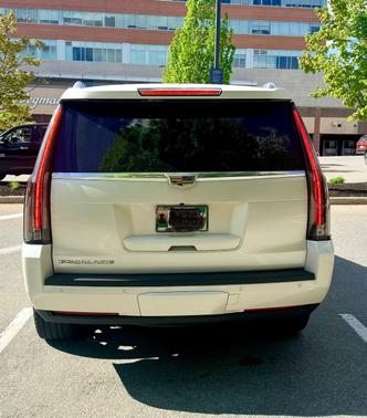 White 2015 Cadillac Escalade Premium