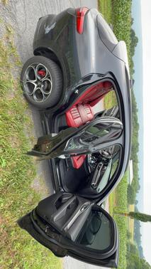 Black 2022 Alfa Romeo Stelvio Veloce