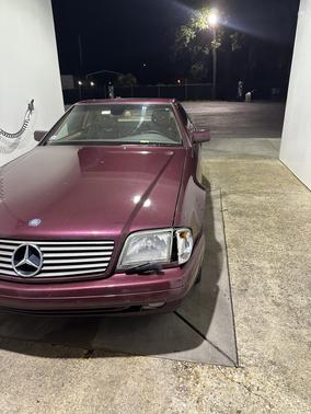 Red 1998 Mercedes-Benz SL-Class SL500 Roadster