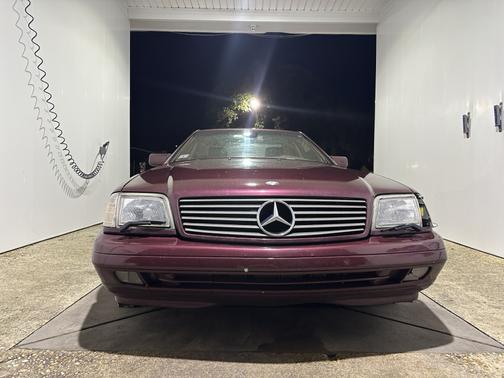 Red 1998 Mercedes-Benz SL-Class SL500 Roadster