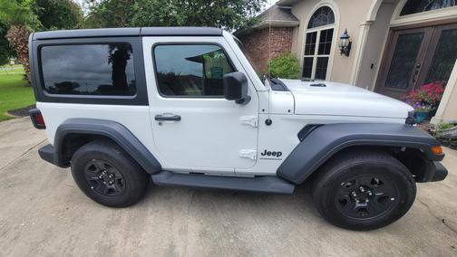 White 2023 Jeep Wrangler Sport