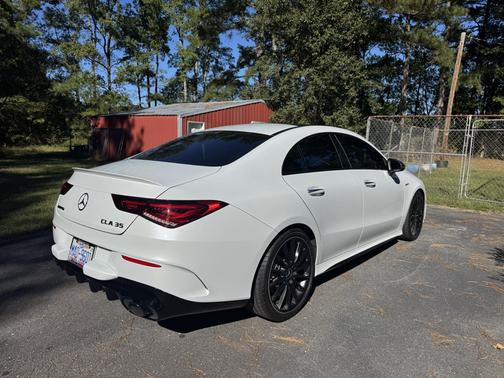 White 2022 Mercedes-Benz AMG CLA 35 4MATIC