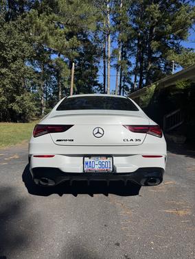 White 2022 Mercedes-Benz AMG CLA 35 4MATIC