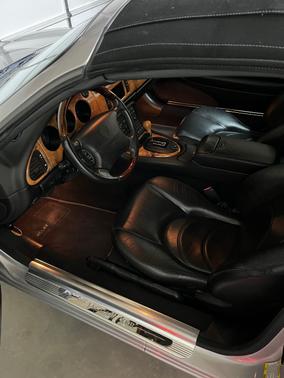 Silver 2001 Jaguar XKR Silverstone
