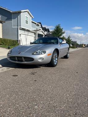 Silver 2001 Jaguar XKR Silverstone