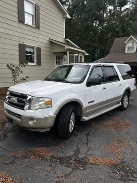 White 2007 Ford Expedition EL Eddie Bauer