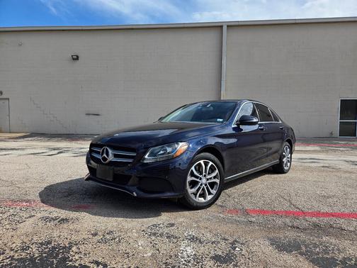 Blue 2016 Mercedes-Benz C-Class C 300 4MATIC