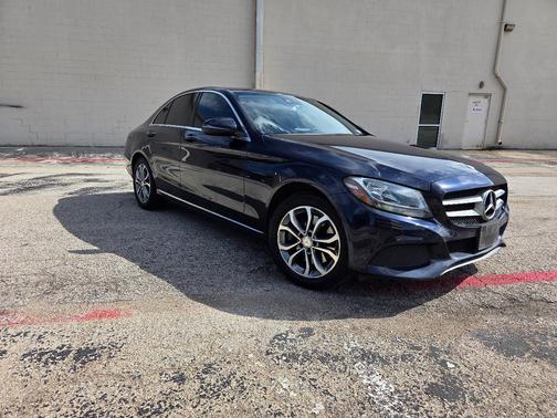 Blue 2016 Mercedes-Benz C-Class C 300 4MATIC