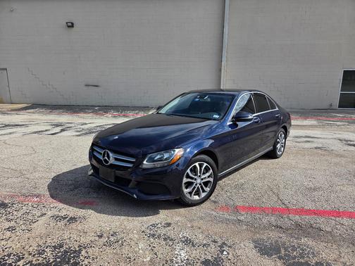Blue 2016 Mercedes-Benz C-Class C 300 4MATIC