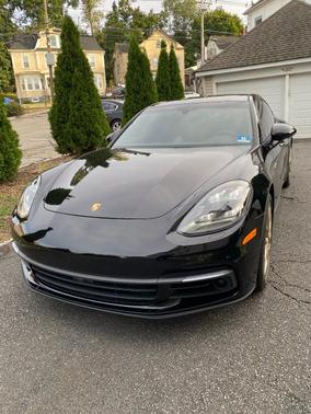 Black 2020 Porsche Panamera 4 E-Hybrid 10 Years Edition