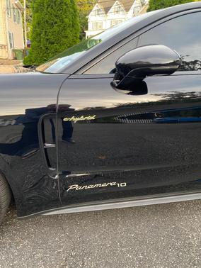 Black 2020 Porsche Panamera 4 E-Hybrid 10 Years Edition