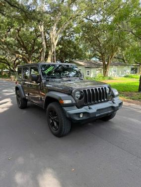Gray 2021 Jeep Wrangler Unlimited Sport Altitude