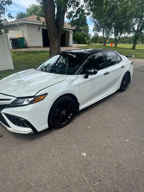 White 2023 Toyota Camry XSE