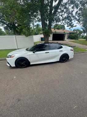 White 2023 Toyota Camry XSE