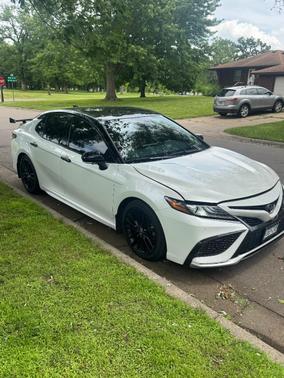 White 2023 Toyota Camry XSE