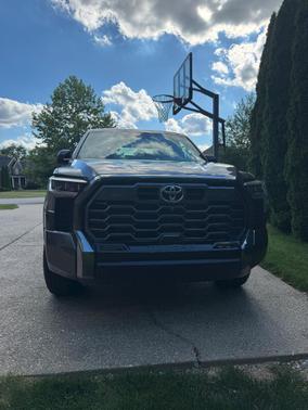 Gray 2026 Toyota Tundra Hybrid Platinum