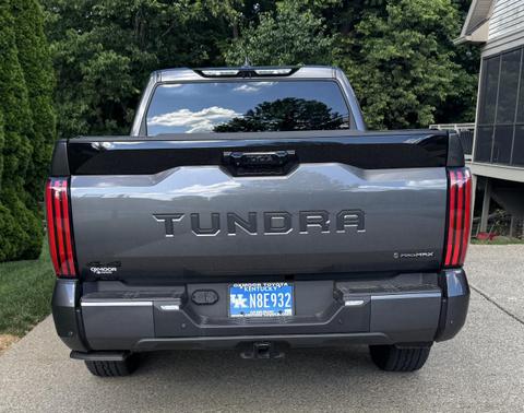 Gray 2026 Toyota Tundra Hybrid Platinum