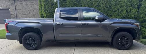 Gray 2026 Toyota Tundra Hybrid Platinum