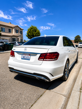 White 2014 Mercedes-Benz E-Class E 350
