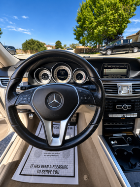 White 2014 Mercedes-Benz E-Class E 350