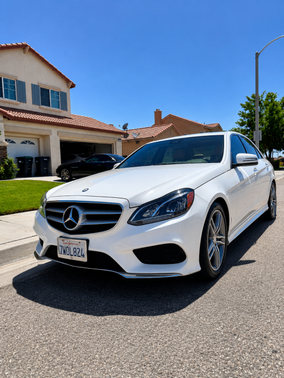 White 2014 Mercedes-Benz E-Class E 350