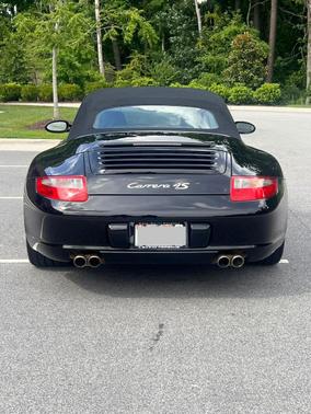 Black 2006 Porsche 911 911 Carrera 4S Cabriolet