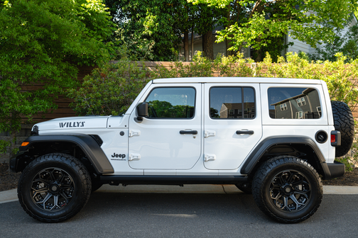 White 2023 Jeep Wrangler Willys