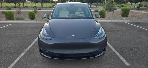 Gray 2023 Tesla Model Y Long Range