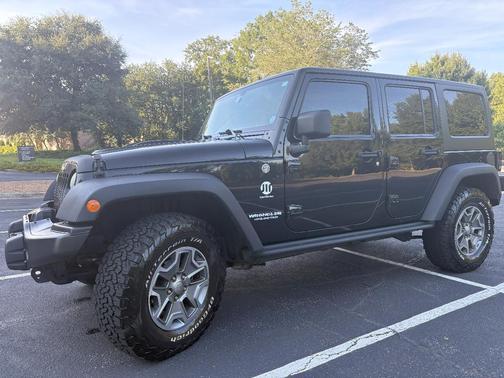 Black 2012 Jeep Wrangler Unlimited Rubicon