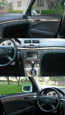 Black 2009 Mercedes-Benz E-Class E 350 4MATIC