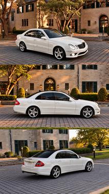 Black 2009 Mercedes-Benz E-Class E 350 4MATIC