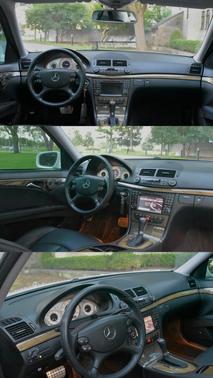 Black 2009 Mercedes-Benz E-Class E 350 4MATIC