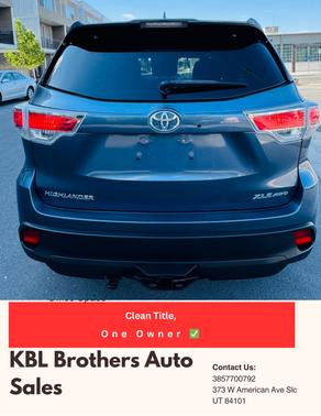 2015 Toyota Highlander XLE