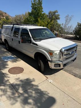 White 2013 Ford F-250 XLT
