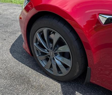 Red 2018 Tesla Model S 100D
