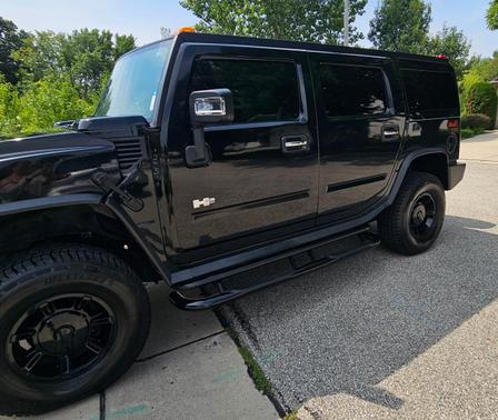 Black 2007 Hummer H2 Base