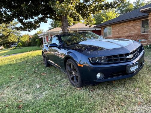 Blue 2011 Chevrolet Camaro 2LT