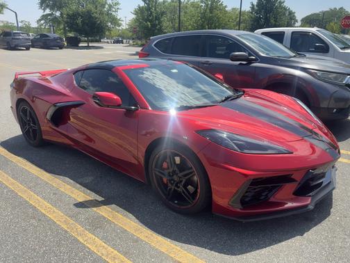 Red 2023 Chevrolet Corvette Stingray w/2LT
