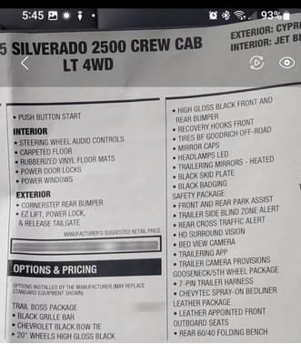 2025 Chevrolet Silverado 2500 LT