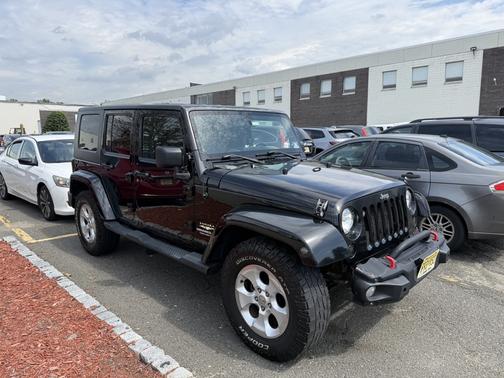 Black 2008 Jeep Wrangler Unlimited Sahara