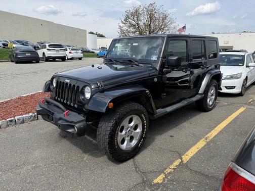 Black 2008 Jeep Wrangler Unlimited Sahara