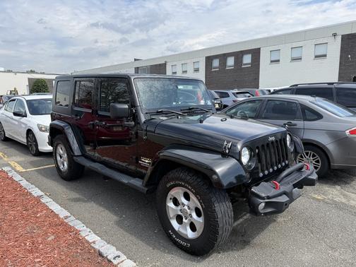 Black 2008 Jeep Wrangler Unlimited Sahara
