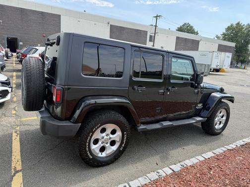 Black 2008 Jeep Wrangler Unlimited Sahara